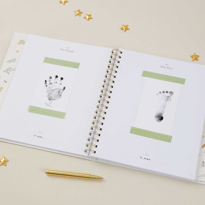 My Baby Book - Baby Memory Book - Animals