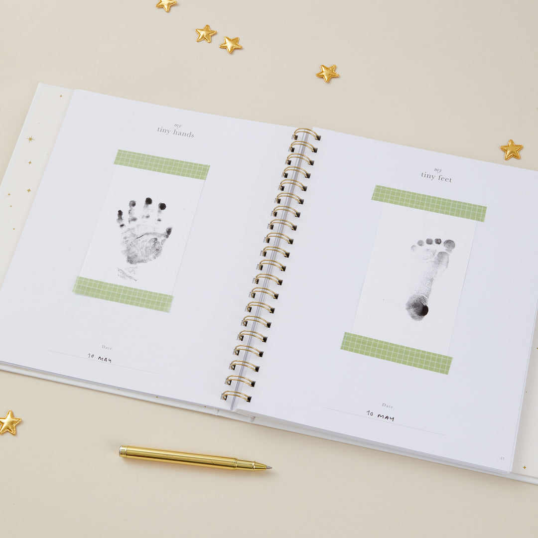 My Baby Book - Baby Memory Book - Safari