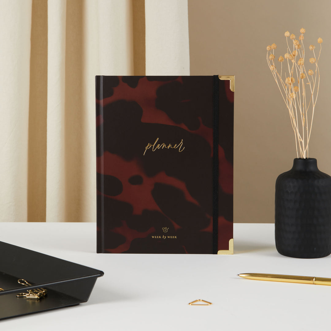 Elegant Undated Weekly Planner