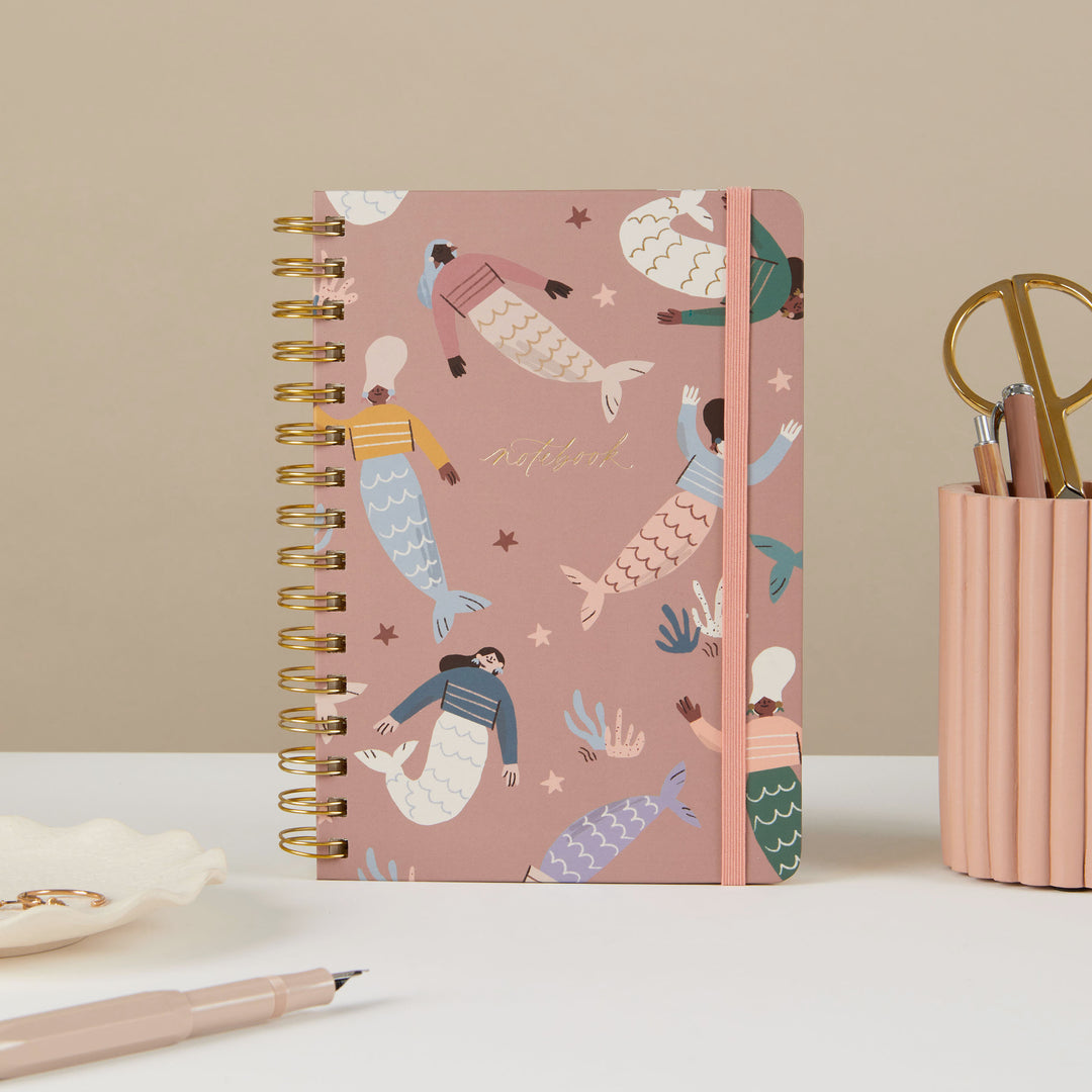Luxury notebooks mermaids