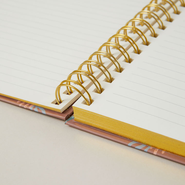 Lined notebook