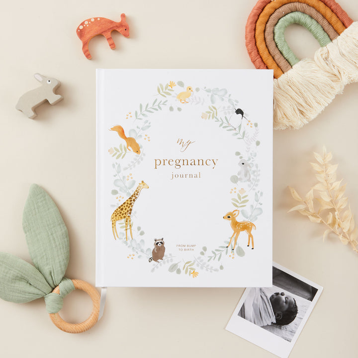 My Pregnancy Journal - Animals with Gilded Edges