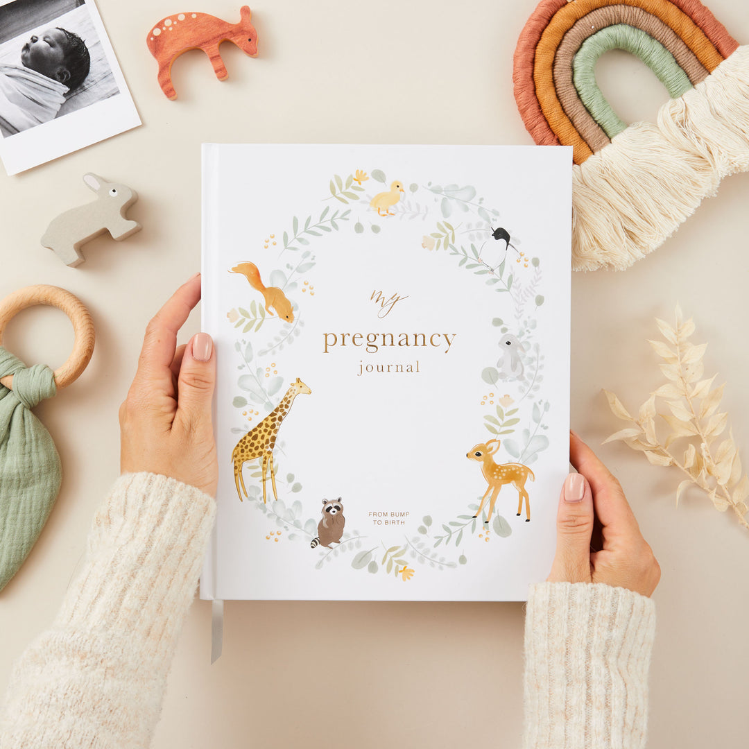 My Pregnancy Journal - Animals with Gilded Edges