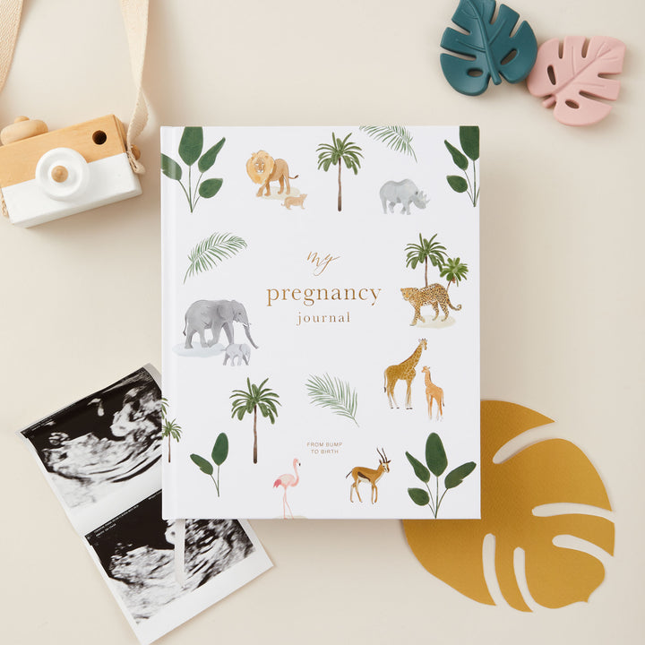 My Pregnancy Journal - Jungle with Gilded Edges