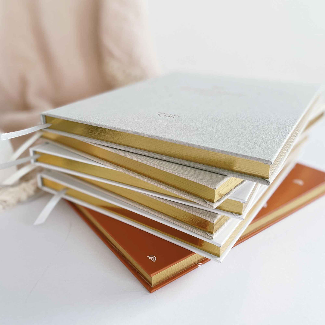 My Pregnancy Journal - Rainbow with Gilded Edges