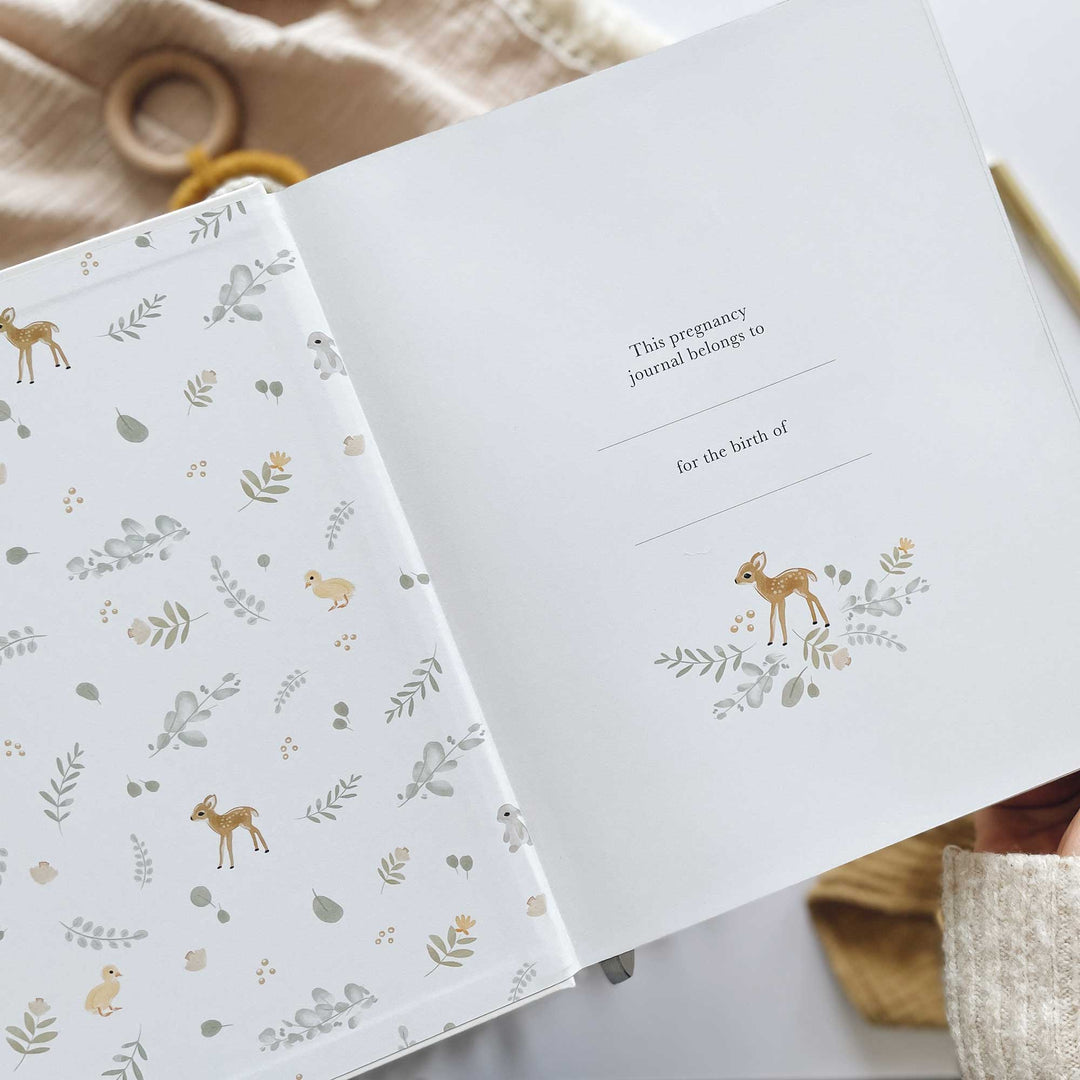 My Pregnancy Journal - Animals with Gilded Edges