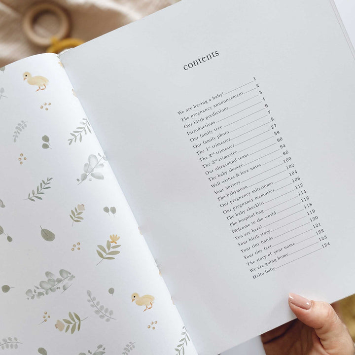 My Pregnancy Journal - Animals with Gilded Edges