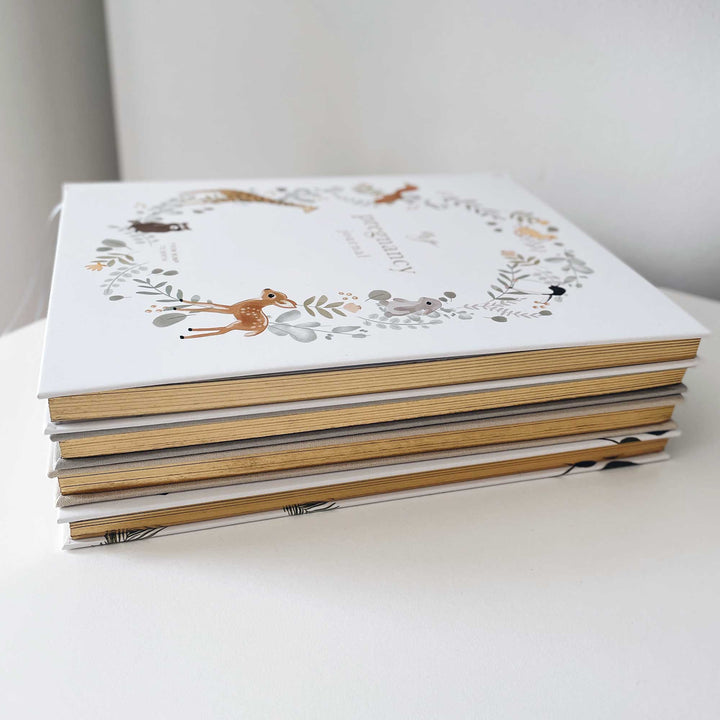 My Pregnancy Journal - Animals with Gilded Edges