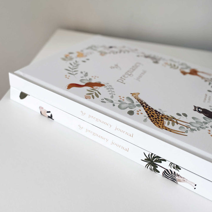 My Pregnancy Journal - Animals with Gilded Edges