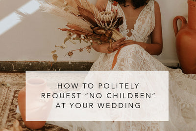 How to politely request "no children" on your wedding invitations