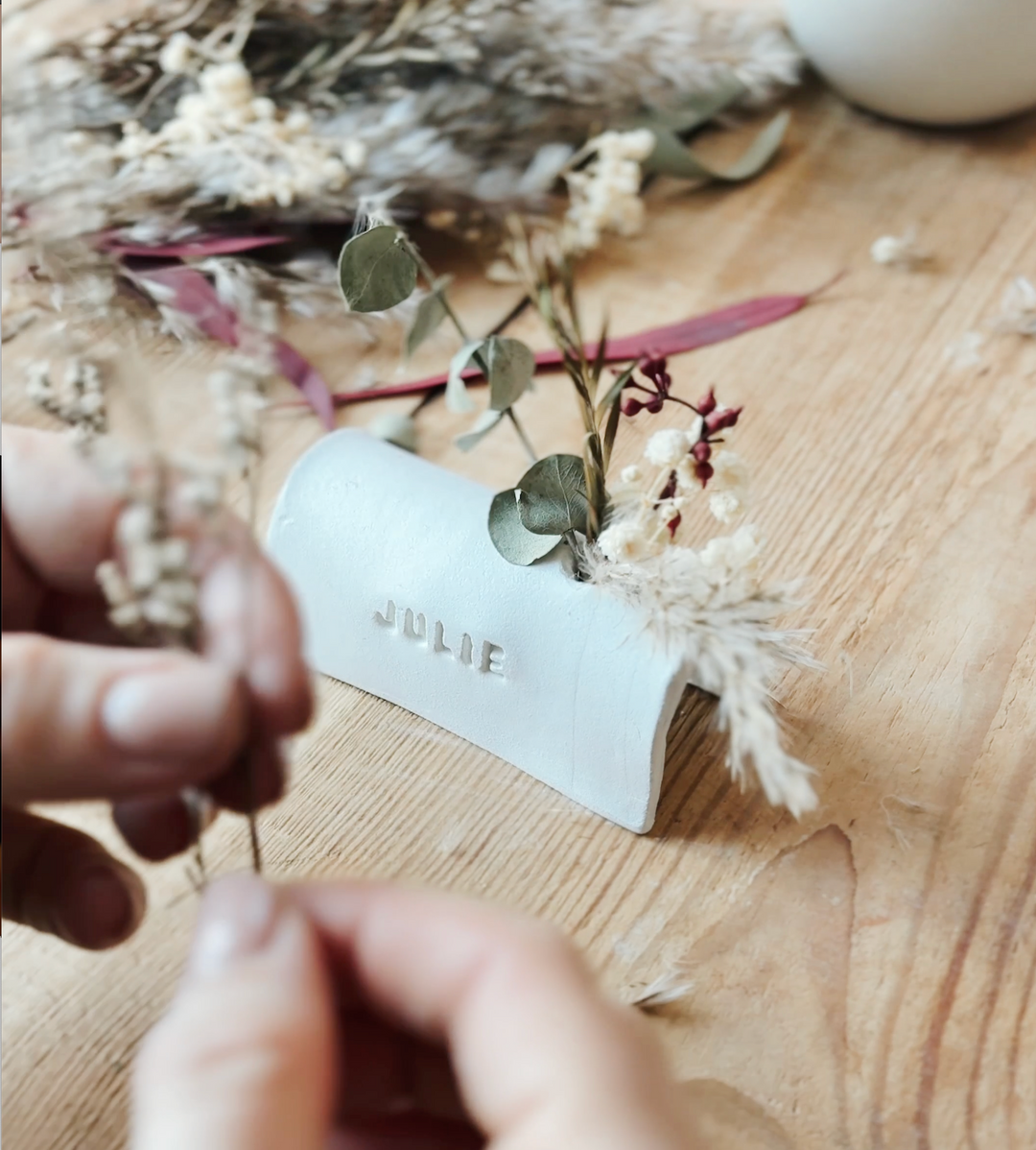How to Make DIY Clay Place Cards for Weddings: Step-by-Step Guide