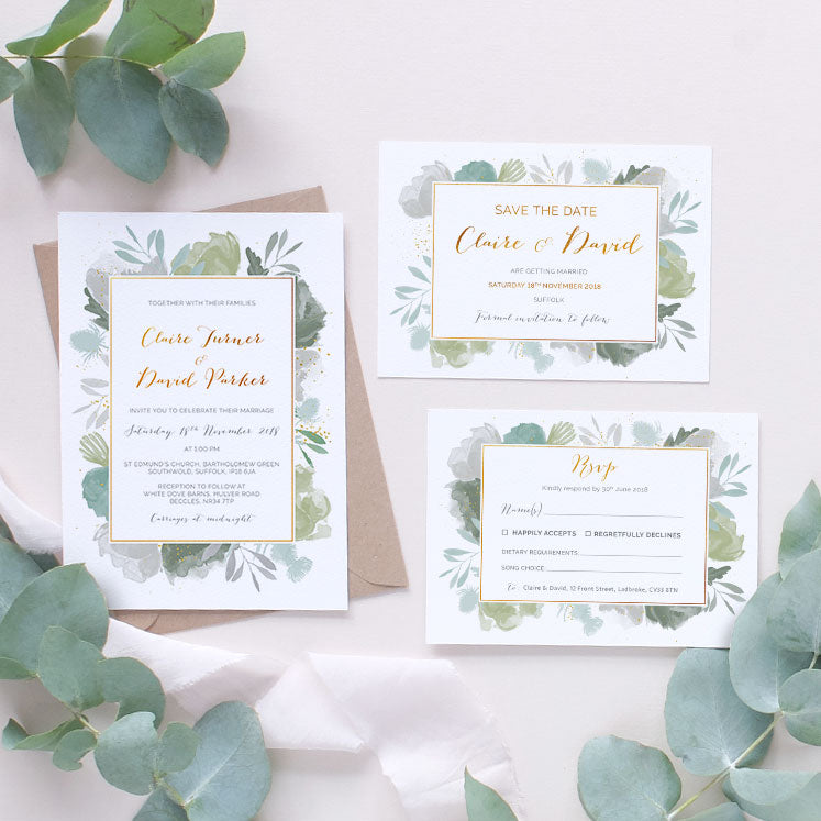 Foliage | Wedding invitation collection
