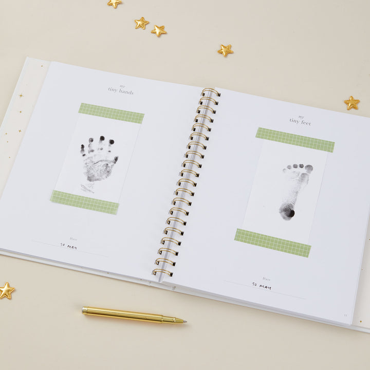 My Baby Book - Baby Memory Book - Safari