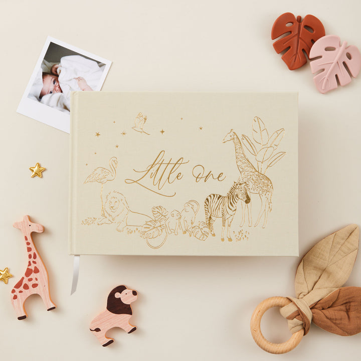 Baby Memory Book - Safari (Cloth)