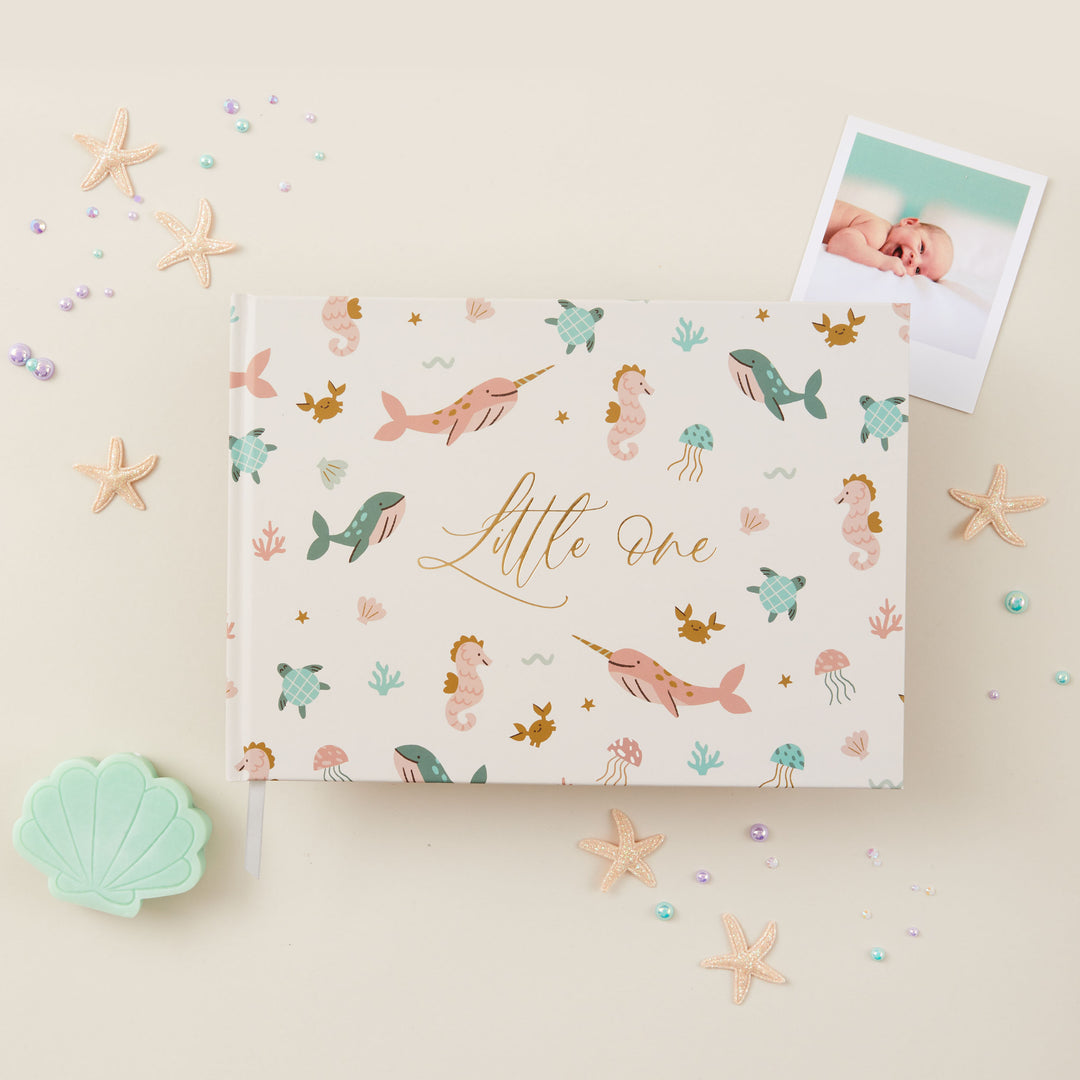 Baby memory book - Sea Friends
