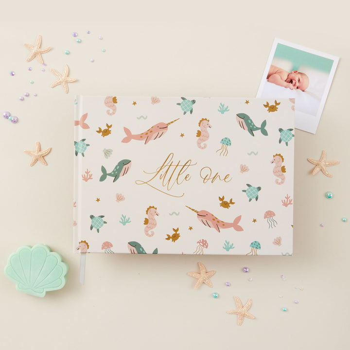 Baby memory book - Sea Friends