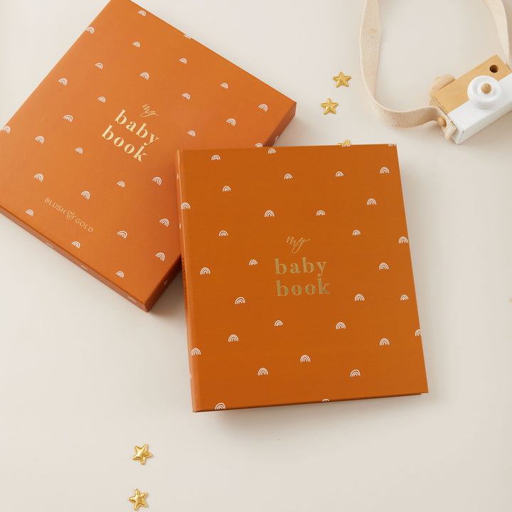 My Baby Book - Baby Memory Book - Rainbow