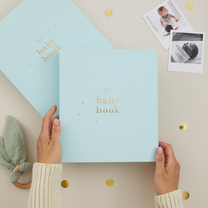 Baby Book - Aqua