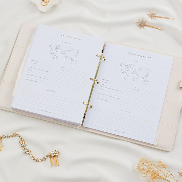 Wedding Planner Binder - Rose