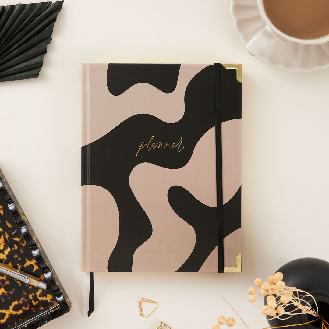 Weekly undated planners and notebooks