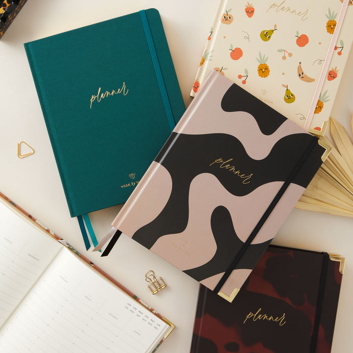 Planner equal space for each day of the week