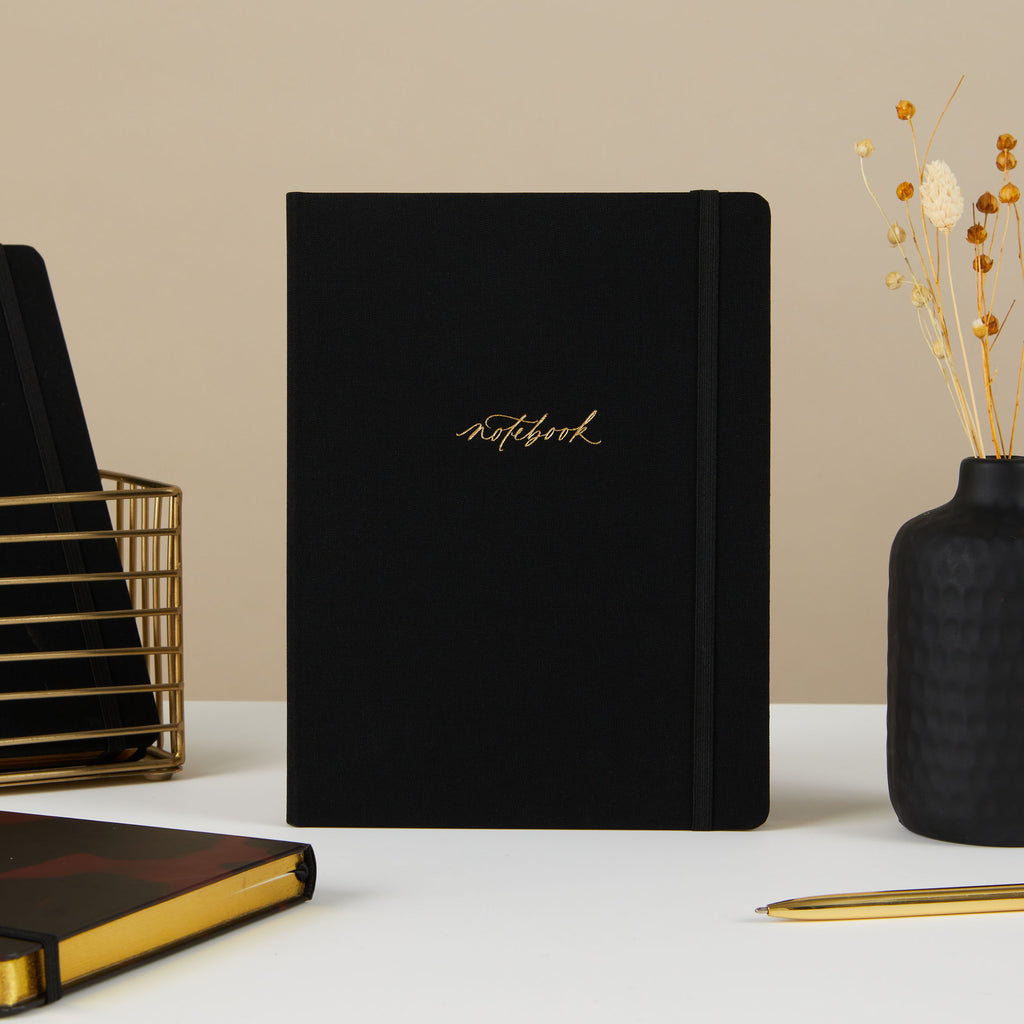 Black And Gold Diary