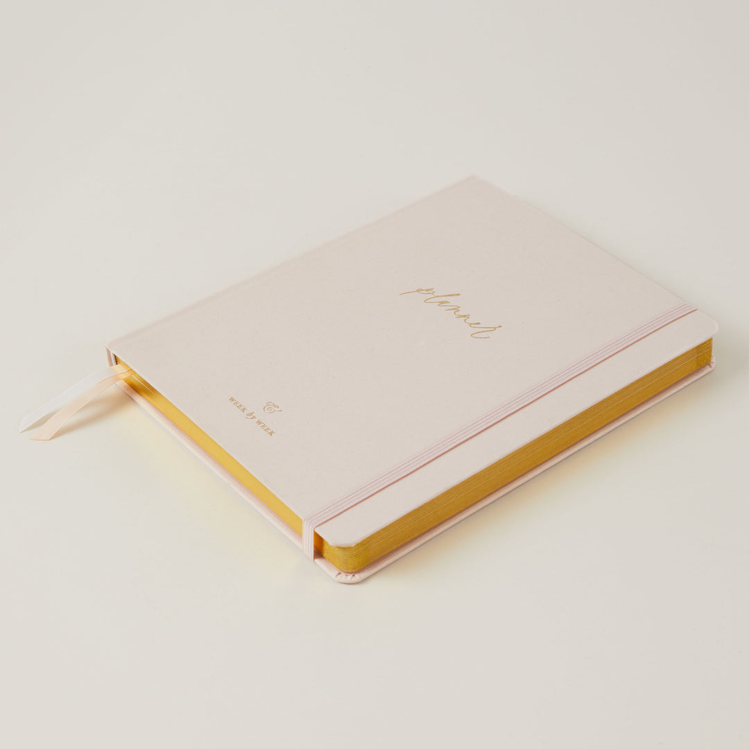 Weekly undated planners and notebooks