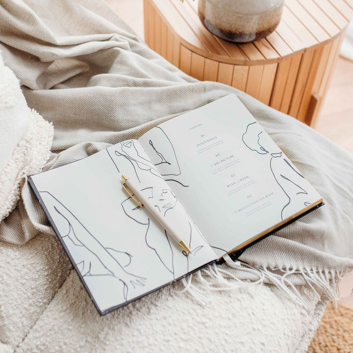 Body + Soul (Cloth) Wellness Journal and Planner