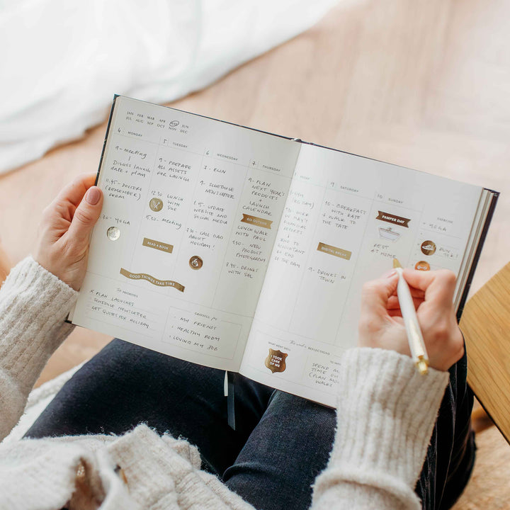 Body + Soul (Cloth) Wellness Journal and Planner