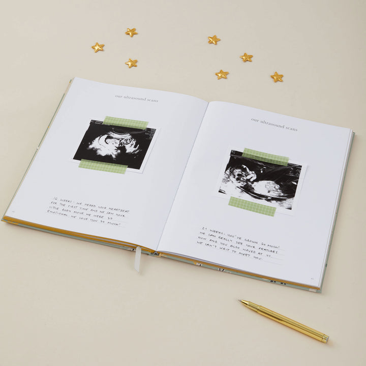 Baby announcement present for girlfriend