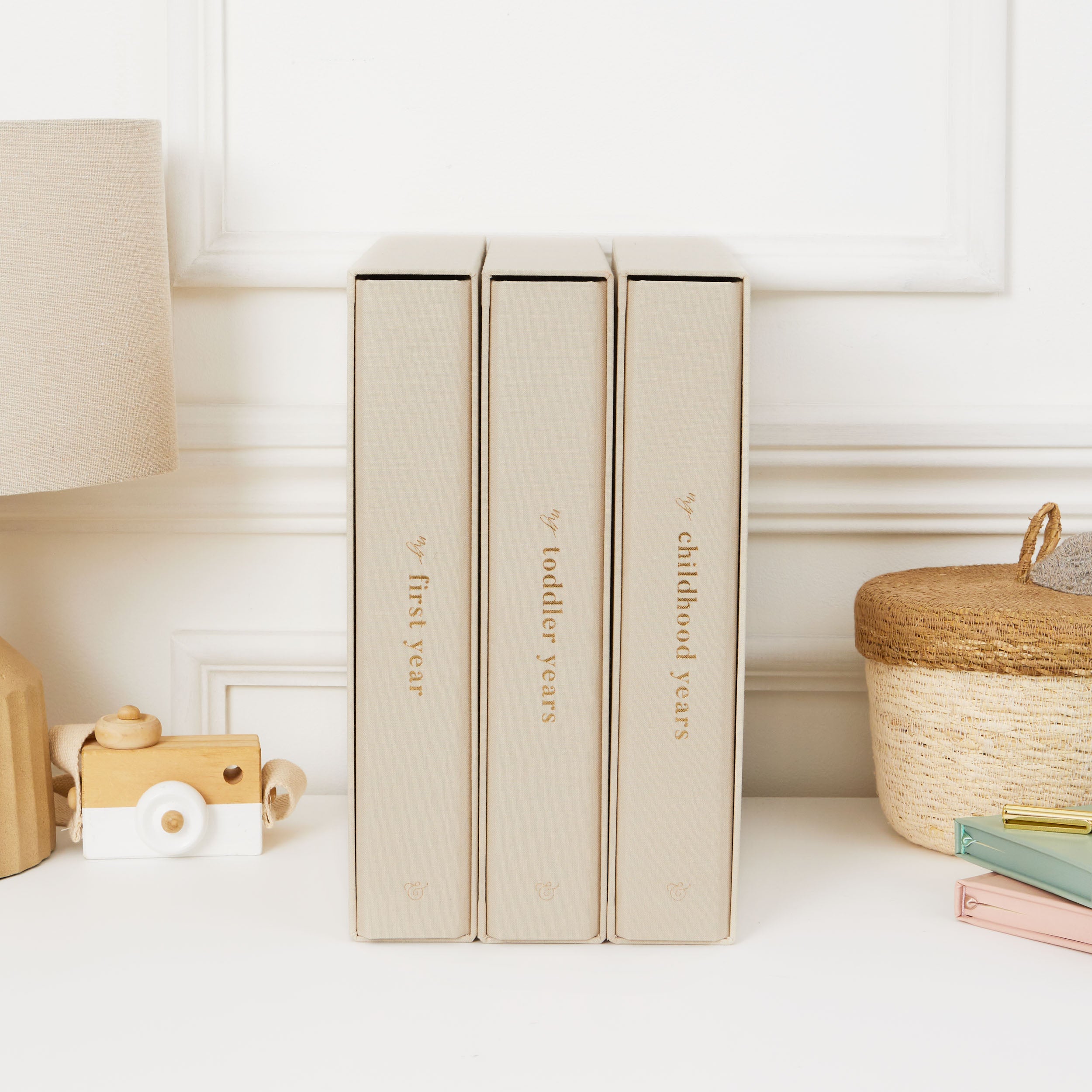 Baby Photo Album - Present for new parents – Blush and Gold