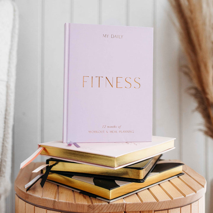 My Daily Fitness Planner -  Workout and Meal Planner (Violet)
