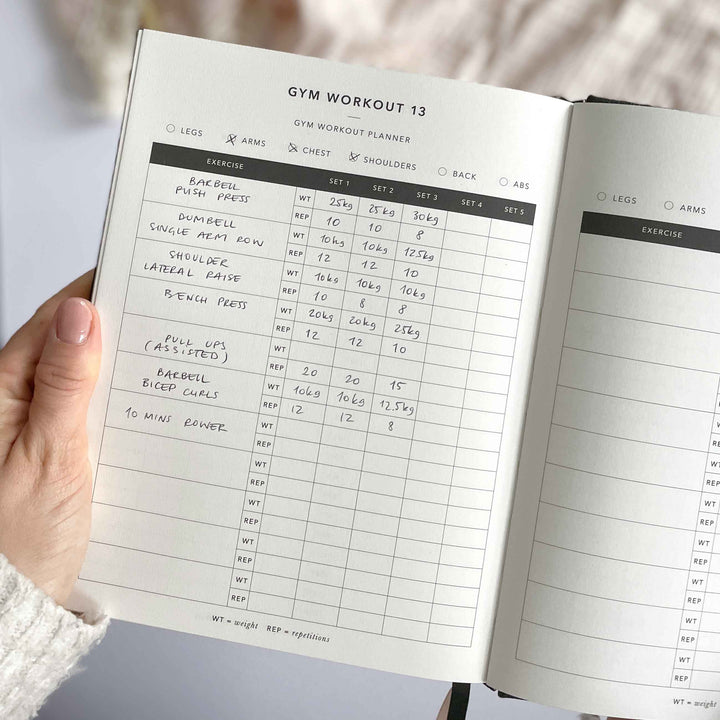 My Daily Fitness Planner -  Workout and Meal Planner (Curve)
