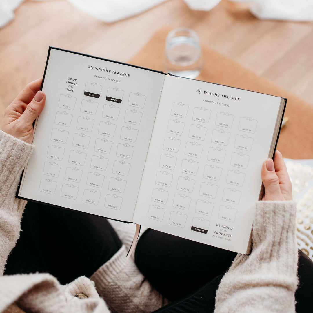 My Daily Fitness Planner -  Workout and Meal Planner (Noir)
