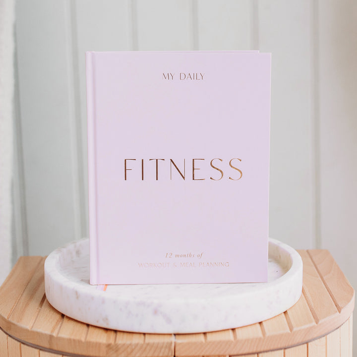 My Daily Fitness Planner -  Workout and Meal Planner (Violet)