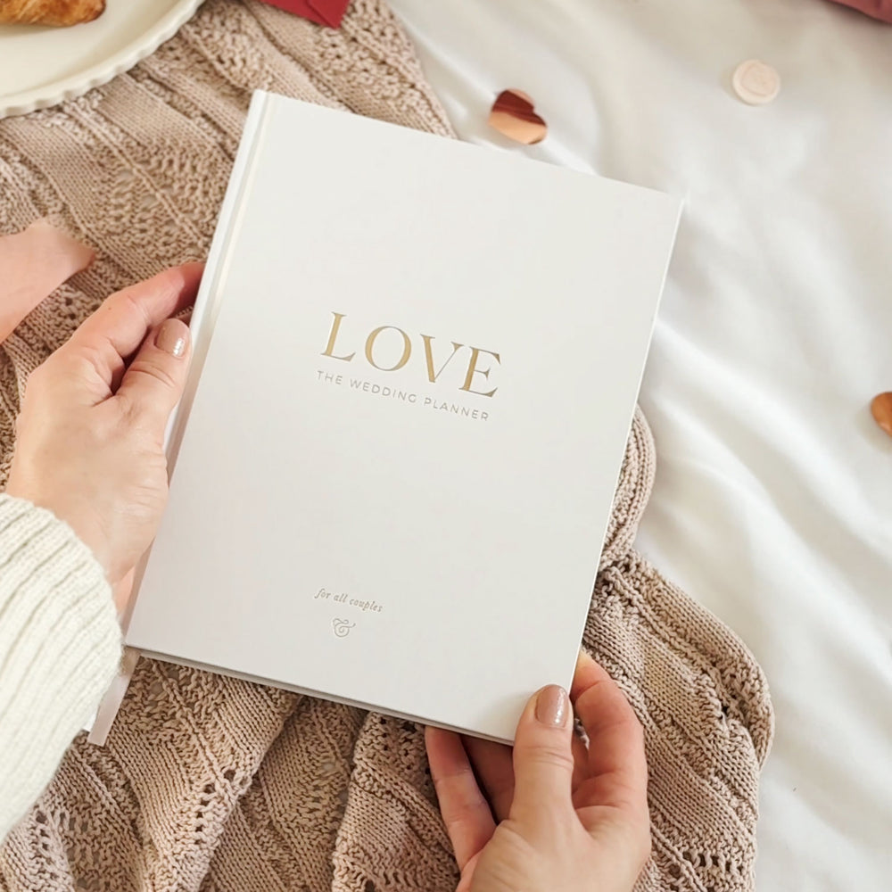 Gender-neutral wedding planner ideal for contemporary weddings