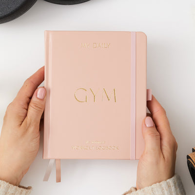 Pink Gym Planner for organising fitness routines