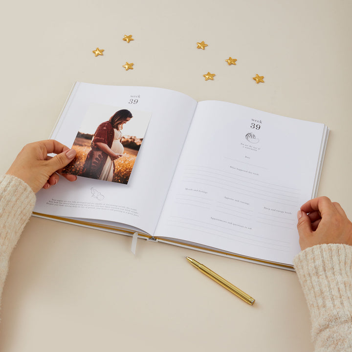 My Pregnancy Journal - Safari with Gilded Edges