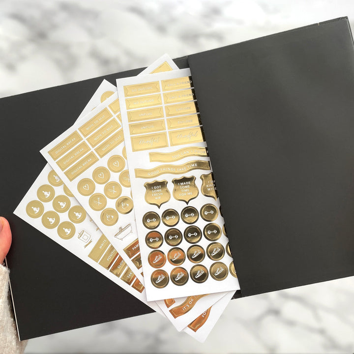 Body + Soul (Cloth) Wellness Journal and Planner