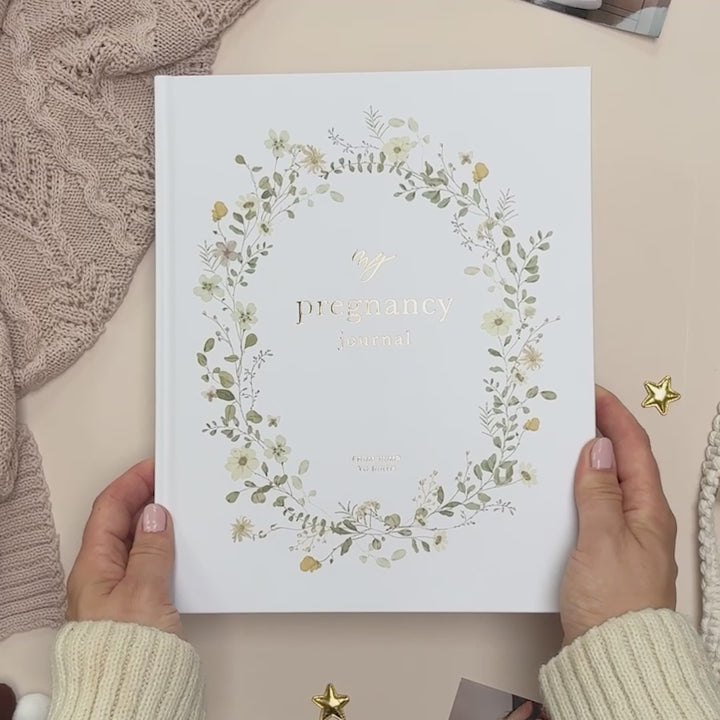 My Pregnancy Journal - Floral