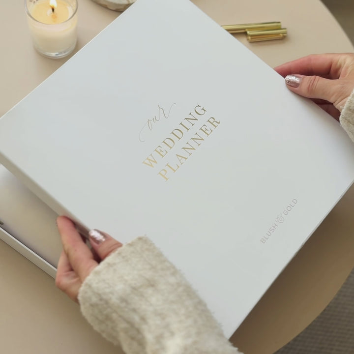 Wedding Planner Binder - Blanc