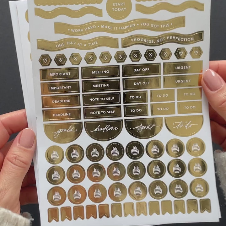Planner Sticker Pack (3 sheets)