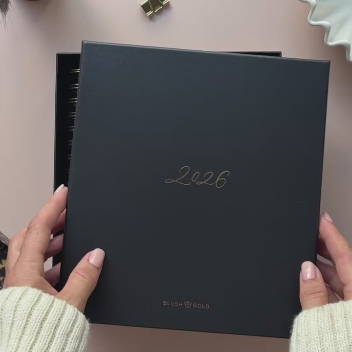 2026 Daily Planner - Black
