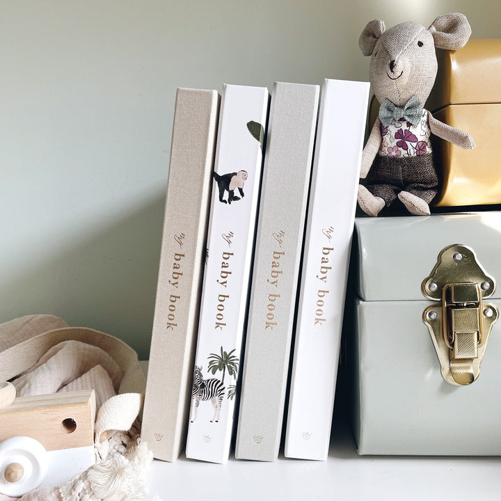 NEW - My Baby Book - Baby Memory Book - White