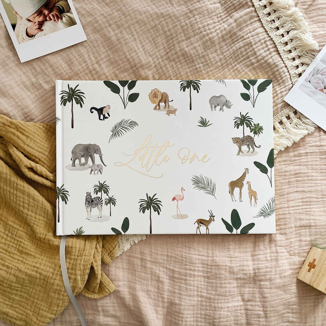 Baby memory book - Jungle