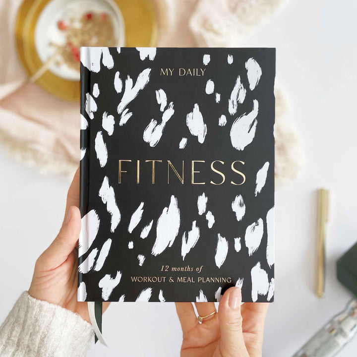 My Daily Fitness Planner -  Workout and Meal Planner (Noir)
