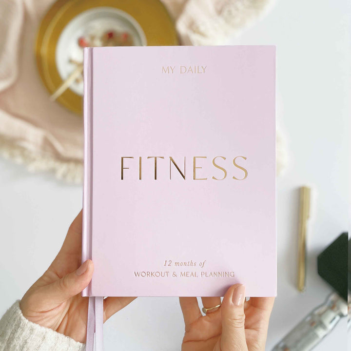 My Daily Fitness Planner -  Workout and Meal Planner (Violet)