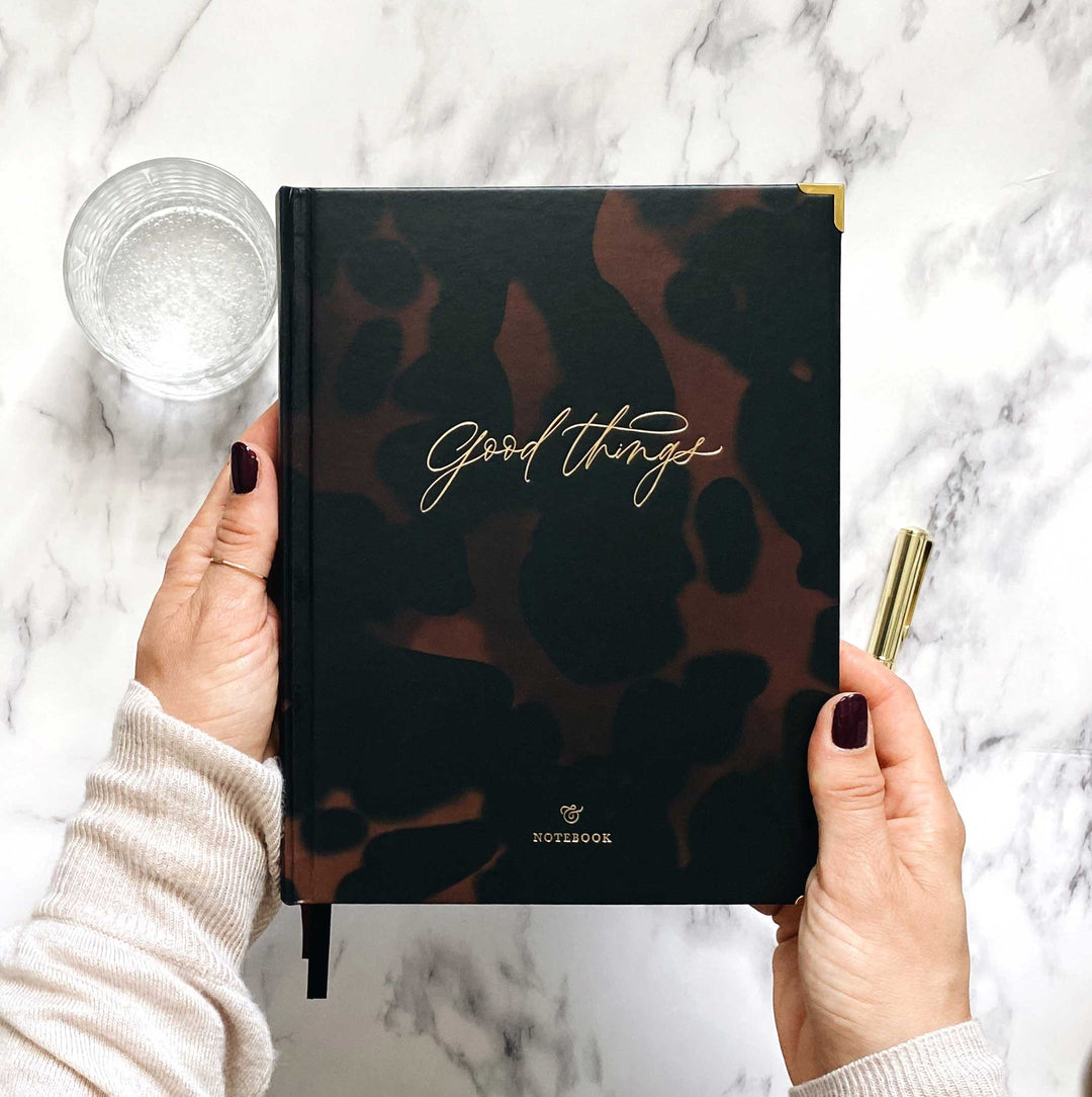 Luxury Notebook / Journal - Tortoise