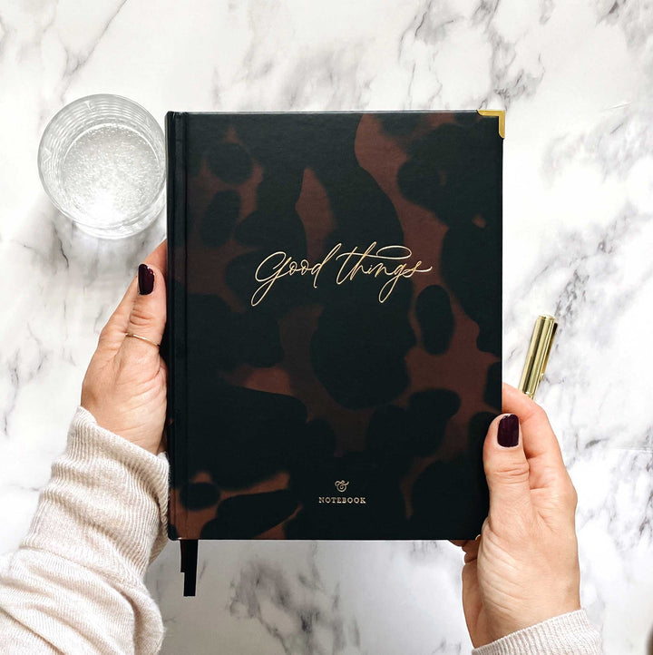 Luxury Notebook / Journal - Tortoise