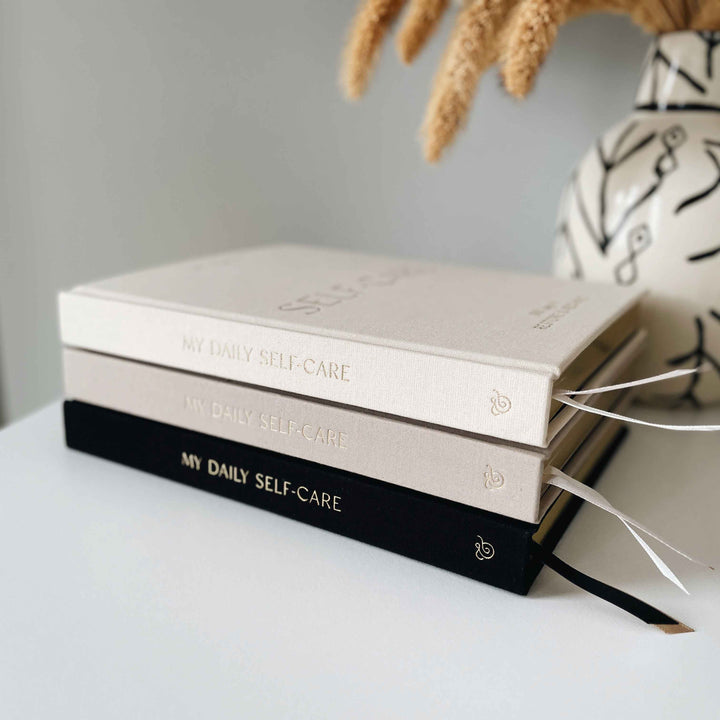 My Daily Self-Care Journal -  Wellness Journal (Almond)